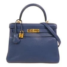Hermès — Hermes GHW Kelly 28 2 Way Brighton — Handbag — resale