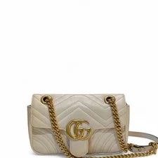 Gucci — Gucci Chevron Small GG Marmont (ch070426b0r) — Handbag — resale