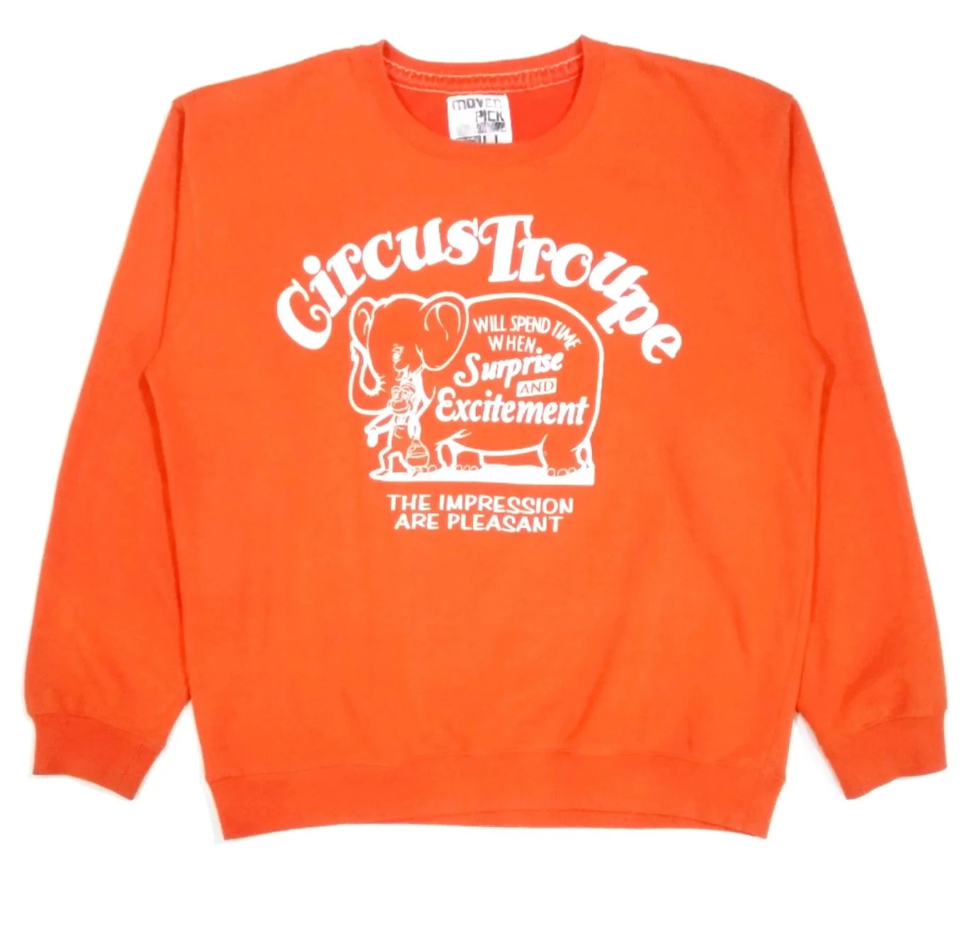 ! Movenpick "Circus Troupe" Sweatshirt — streetwear — resale