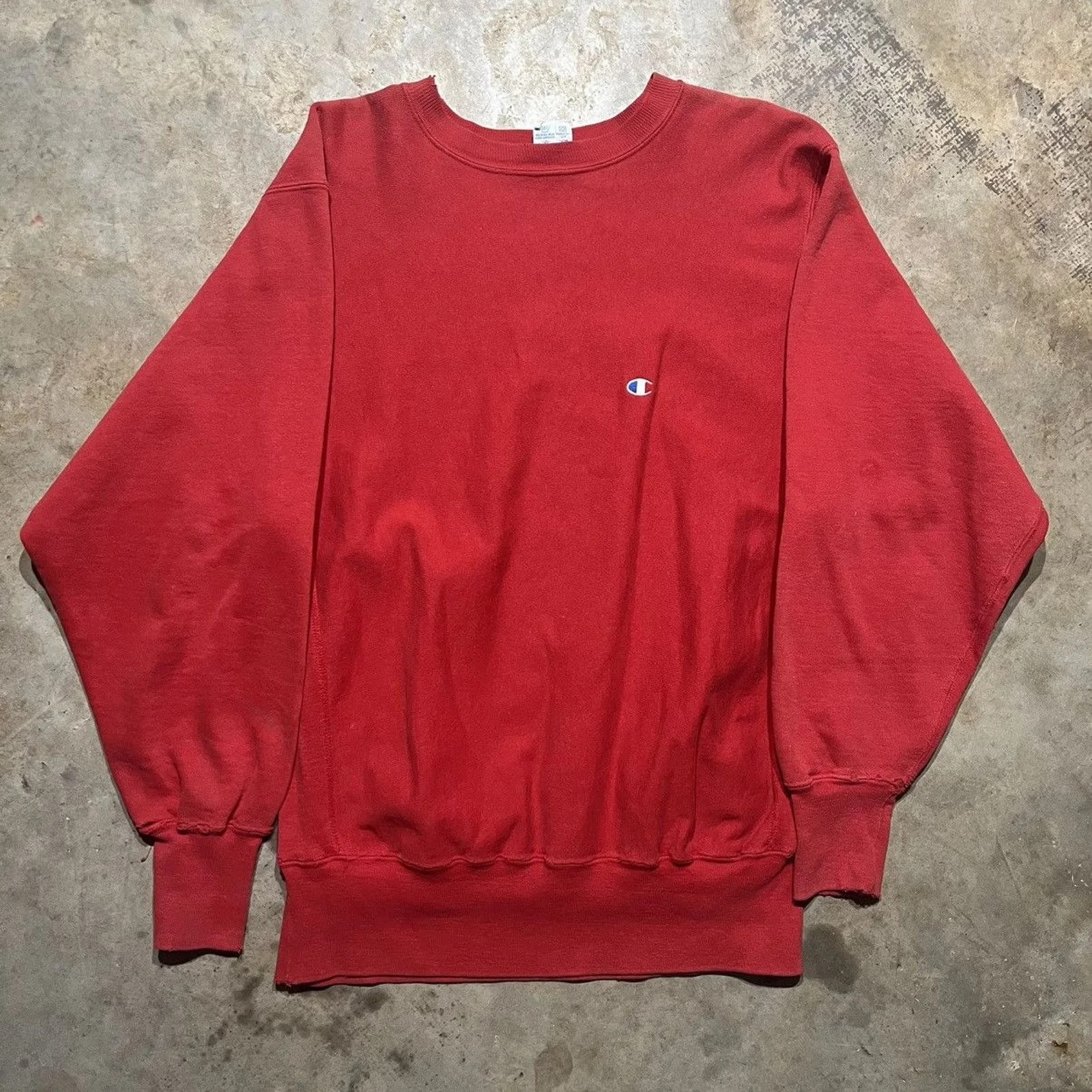 90s Champion Reverse Weave Blank Sweatshirt — streetwear — resale