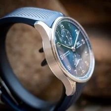 IWC Portugieser Chronograph Blue Dial Automatic 41mm IW371606 Warranty 3