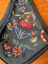 Christian Dior 2002 Floral Embroidered Mini Saddle 4