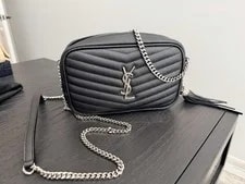 Saint Laurent — Saint Laurent Mini Lou Crossbody Camera — Handbag — resale