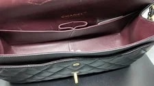 Chanel Classic Double Flap HW W/ Box Receipt Auth 3