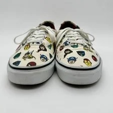 Vans X Marvel Heads Avenger VN0A38EMRNU 8 Comic Superhero Shoe 2