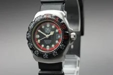 Tag Heuer Formula 1 374.508 Black Red Date Quartz 28mm Ladie's Swiss Made 2
