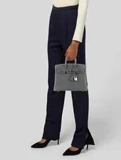 100% Authentic Hermes Birkin 25 Amande Hard To Find 2