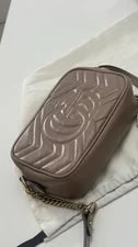 Gucci GG Marmont Small Crossbody Zip Dust 4