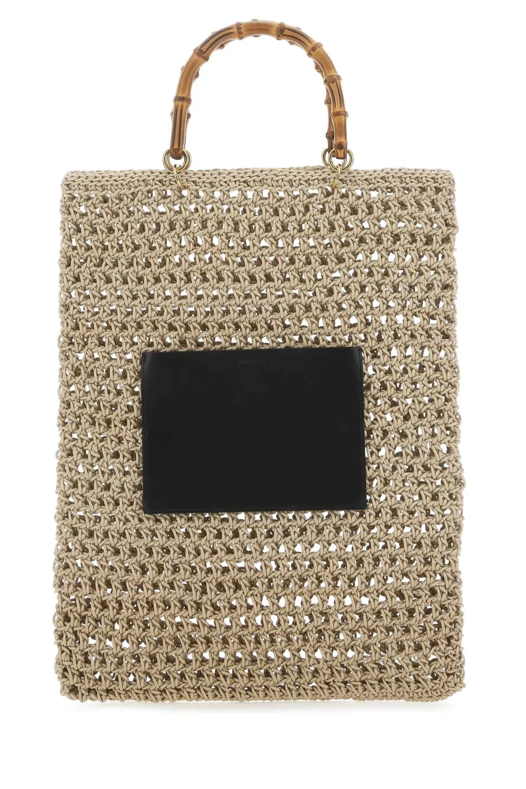 Jil Sander — Jil Sander Open-Weave Rope — — Handbag — resale