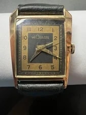 Case — “Jaeger Le-coultre” Asymetric 18CT Pink Gold Case Exquisite Dial From 1950. — Watch — resale