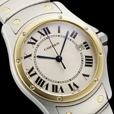 Cartier Santos Ronde MM W20037R3 #087 2