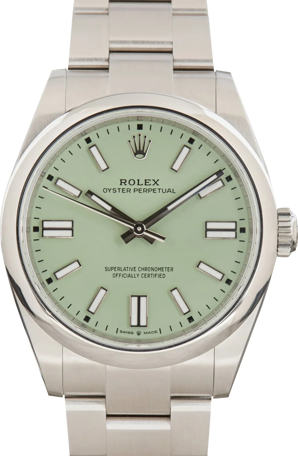 Rolex Oyster Perpetual 41 Ref 134300 Pistachio Dial 2
