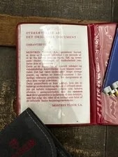Tudor REF 106.00.41 Booklets Various Warranty Holders Clutch Auction N1 3