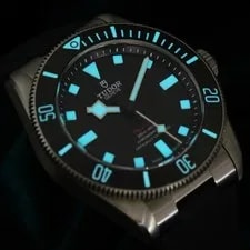 Tudor Pelagos Black Dial Bezel Rubber Strap Titanium 39mm Complete SET 2540 2