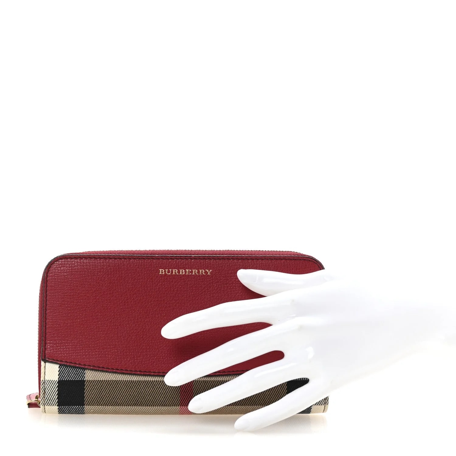 Grainy Elmore Zip Around Wallet Russet 2