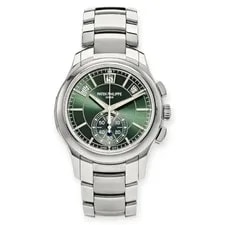 Patek Philippe — Patek Philippe Grand Complications Flyback Annual Calendar Green - 5905/1A-001 — Watch — resale