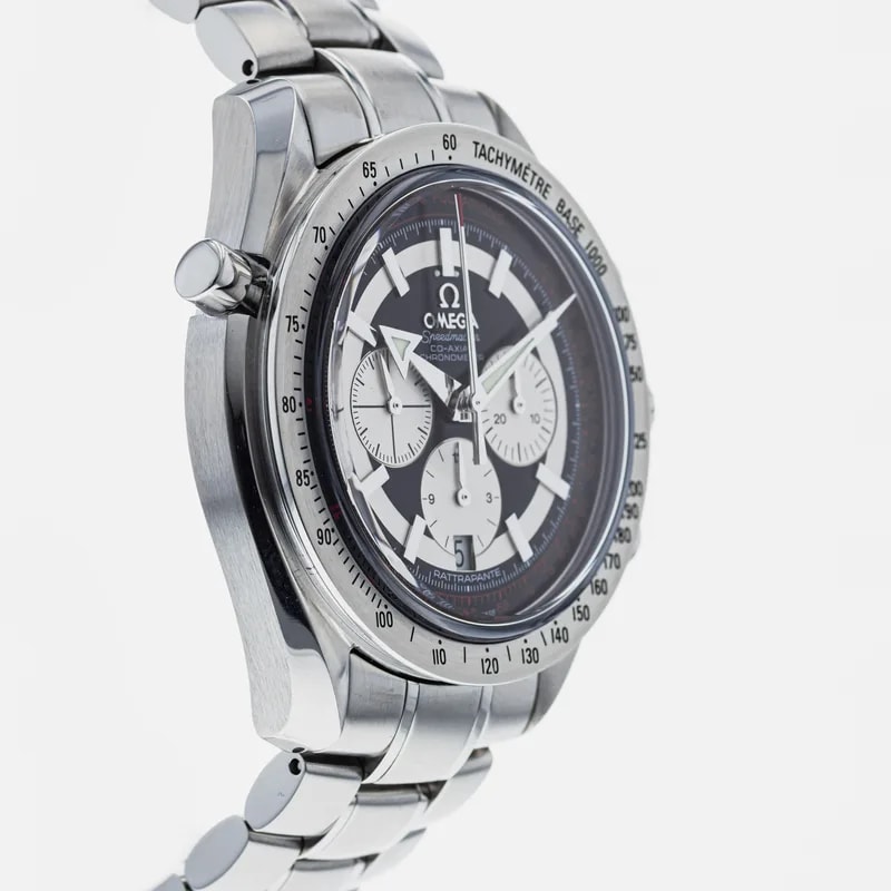 Omega Speedmaster Broad Arrow Rattrapante Panda Dial 3582.31.00 4