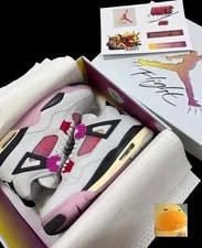 Air Jordan — Air Jordan 4 Retro Comic JA1135-100 Size8-13 & GS Size 4Y-7Y IO2361-100 — Sneaker — resale