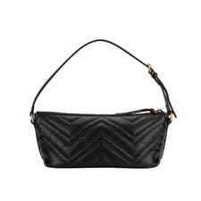 Gucci GG Marmont Double G Logo Chevron Quilted 3