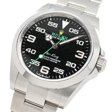 Rolex Air-King 126900 40mm Stainless Steel Black #UW1641 2