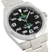 Rolex Air-King 126900 40mm Stainless Steel Black #UW1641 3