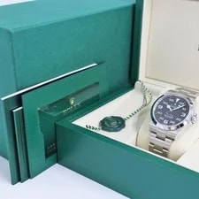 Rolex Air-King 126900 40mm Stainless Steel Black #UW1641 4
