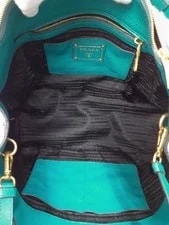 Prada Turnlock Turqoise 3