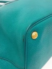Prada Turnlock Turqoise 4