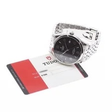 Auth Tudor 1926 91550 Date Black Dial Automatic 2