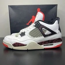 Jordan — Size 10 - Jordan 4 Retro Pale Citron, Bright 2019 — Sneaker — resale