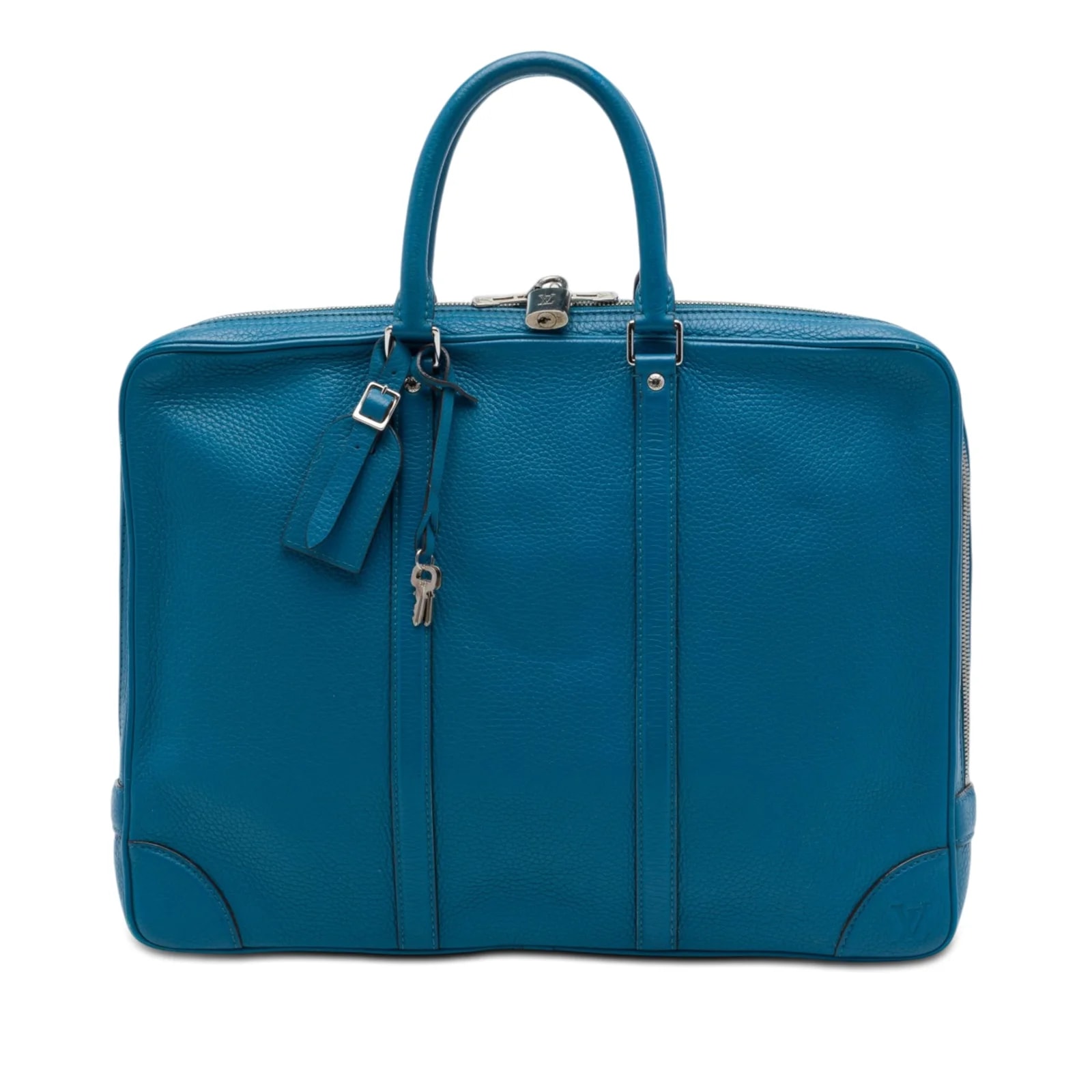 Louis Vuitton — Grained Porte Documents Voyage — Handbag — resale