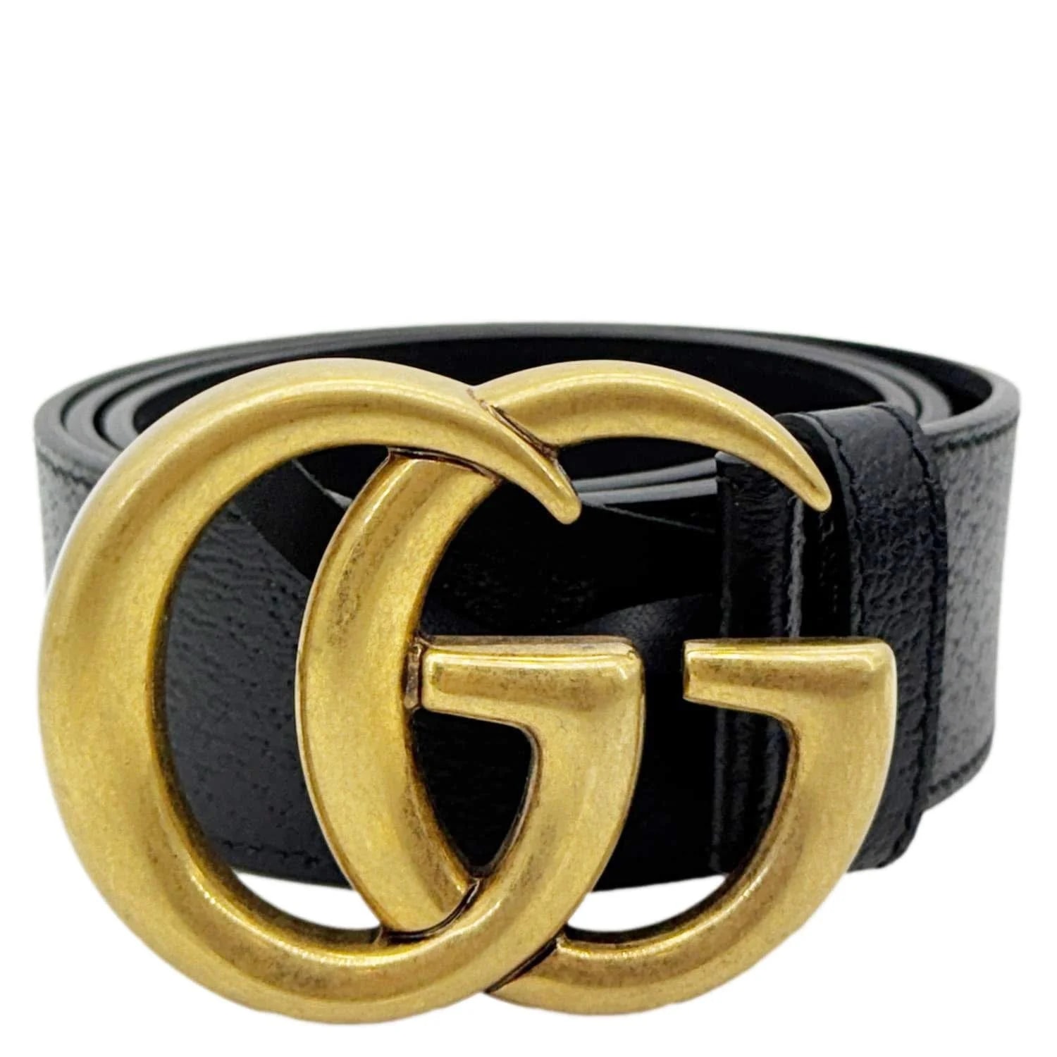 Gucci — Gucci Double G Buckle Marmont Reversible Belt 406831 — Accessory — resale