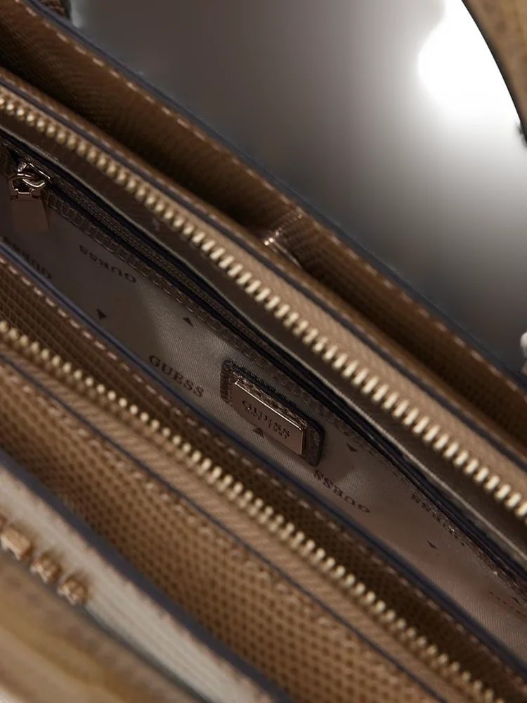 Guess -Embossed Top Handle — 4