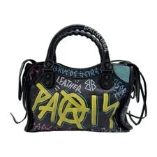Balenciaga Mini City Classic Graffiti Two Way 2