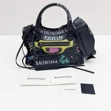 Balenciaga Mini City Classic Graffiti Two Way 4