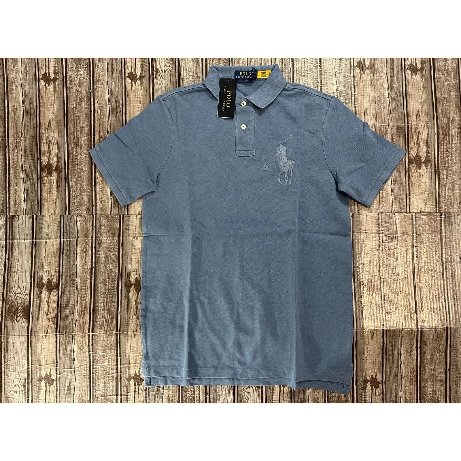 Polo Ralph Lauren — Polo Ralph Lauren Classic Fit Embro Big Pony Shirt Sz S Colo — streetwear — resale