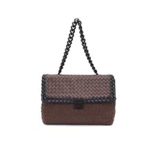Bottega Veneta — Bottega Veneta Olimpia One-Chain Flap 76484703 151761854 — Handbag — resale