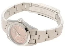 Rolex Oyster Perpetual 76080 Stainless Steel 24mm Pink Dial Automatic #DW2235 3