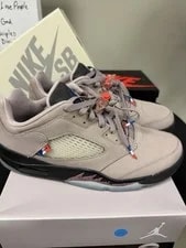 Size 12 - Paris Saint-Germain X Air Jordan 5 Retro Low Paname 2
