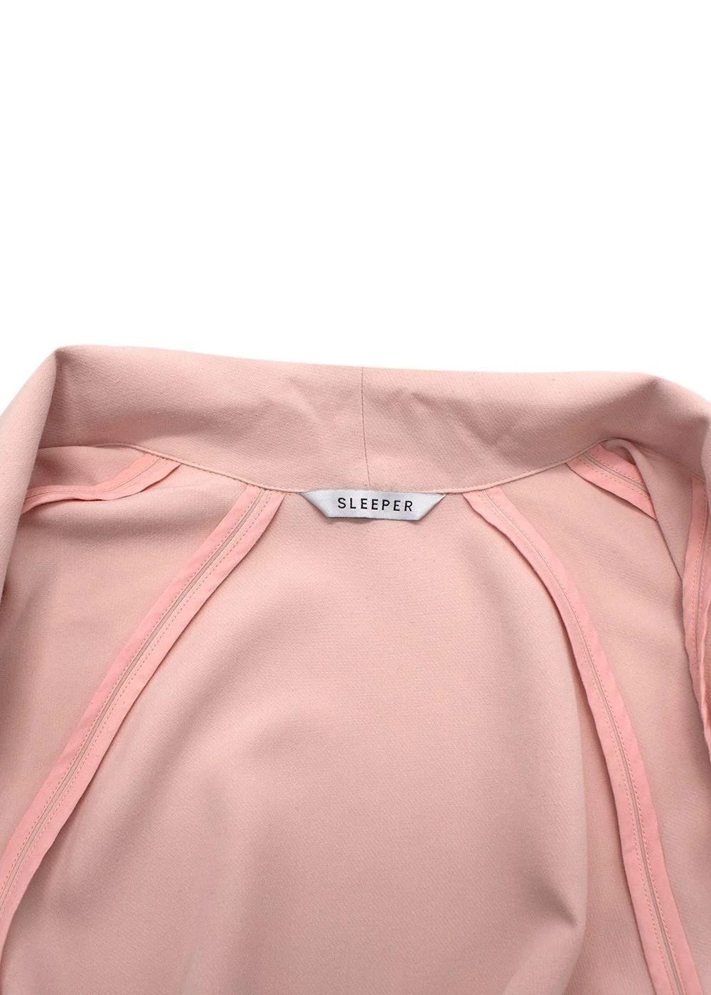 Sleeper and Trim Belted Stretch Robe 3
