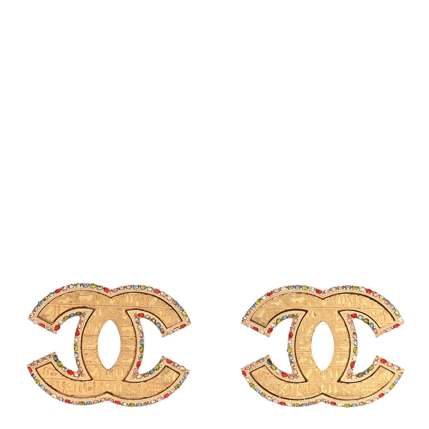 Chanel — Metal Scarab CC — Jewelry — resale