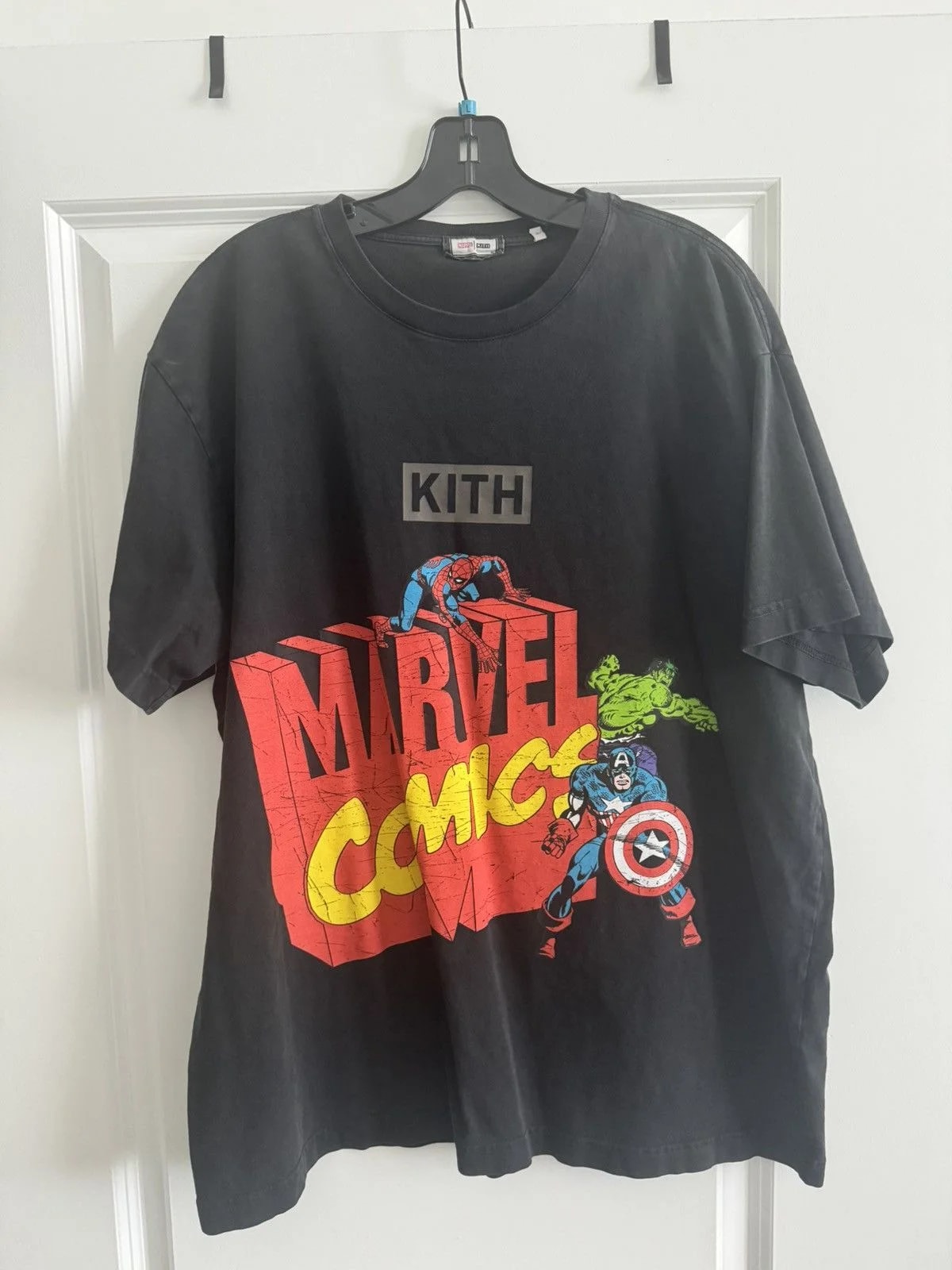 Kith — Kith Marvel Spider-Man Avengers Tee — streetwear — resale