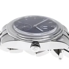Tudor Glamour 57100 42mm SS Black Dial Automatic Date #C223 3