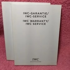 IWC Pilot's Chronograph Manual Genuine From Japan 3