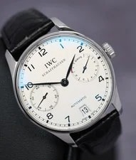 IWC Portugieser 7 Day IW500107 2008 Silver Dial 7 Day Power Reserve 3