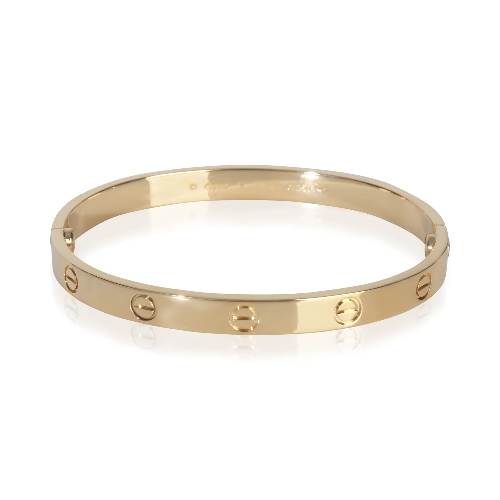 Cartier — Cartier Yellow Gold Love Bracelet 18k — Jewelry — resale