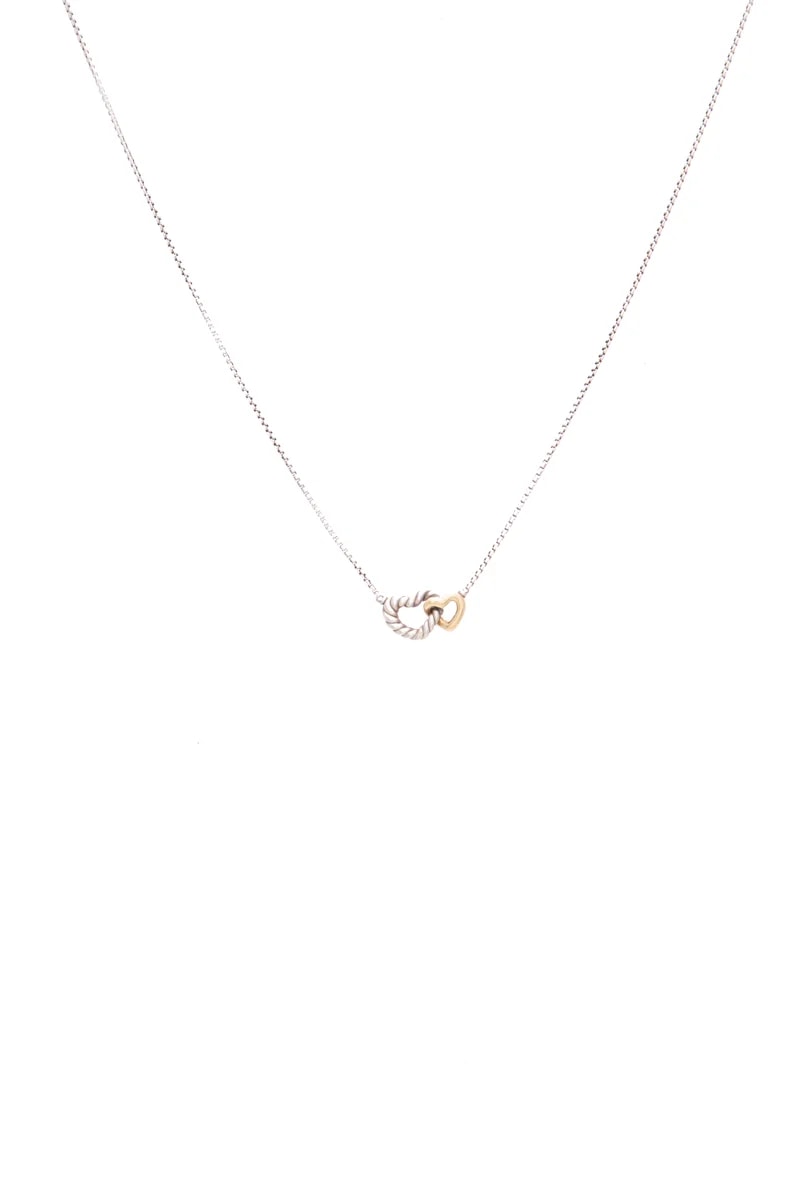 David Yurman — Cable Collectibles Interlocking Heart — Jewelry — resale
