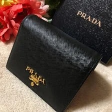 Prada Wallet Folded Wallet From Japan 3