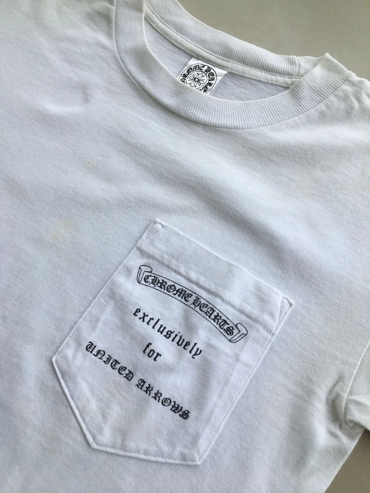 Chrome Hearts — Hearts Pocket Sword Design T Shirt — streetwear — resale