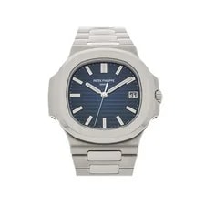Patek Philippe — Patek Philippe Nautilus White Gold Auto 41mm Blue Dial Bracelet 5811/1G-001 — Watch — resale